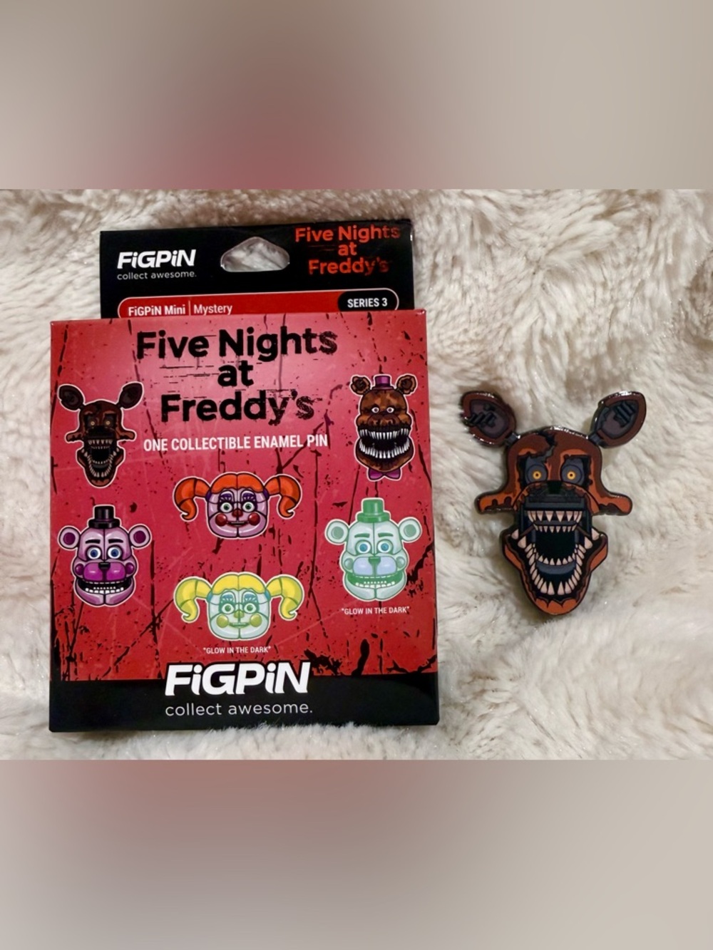 rare FiGPiN Five Nights At Freddy's Blind Box Enamel Pin
